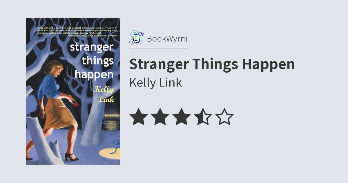 Cover of Stranger Things Happen