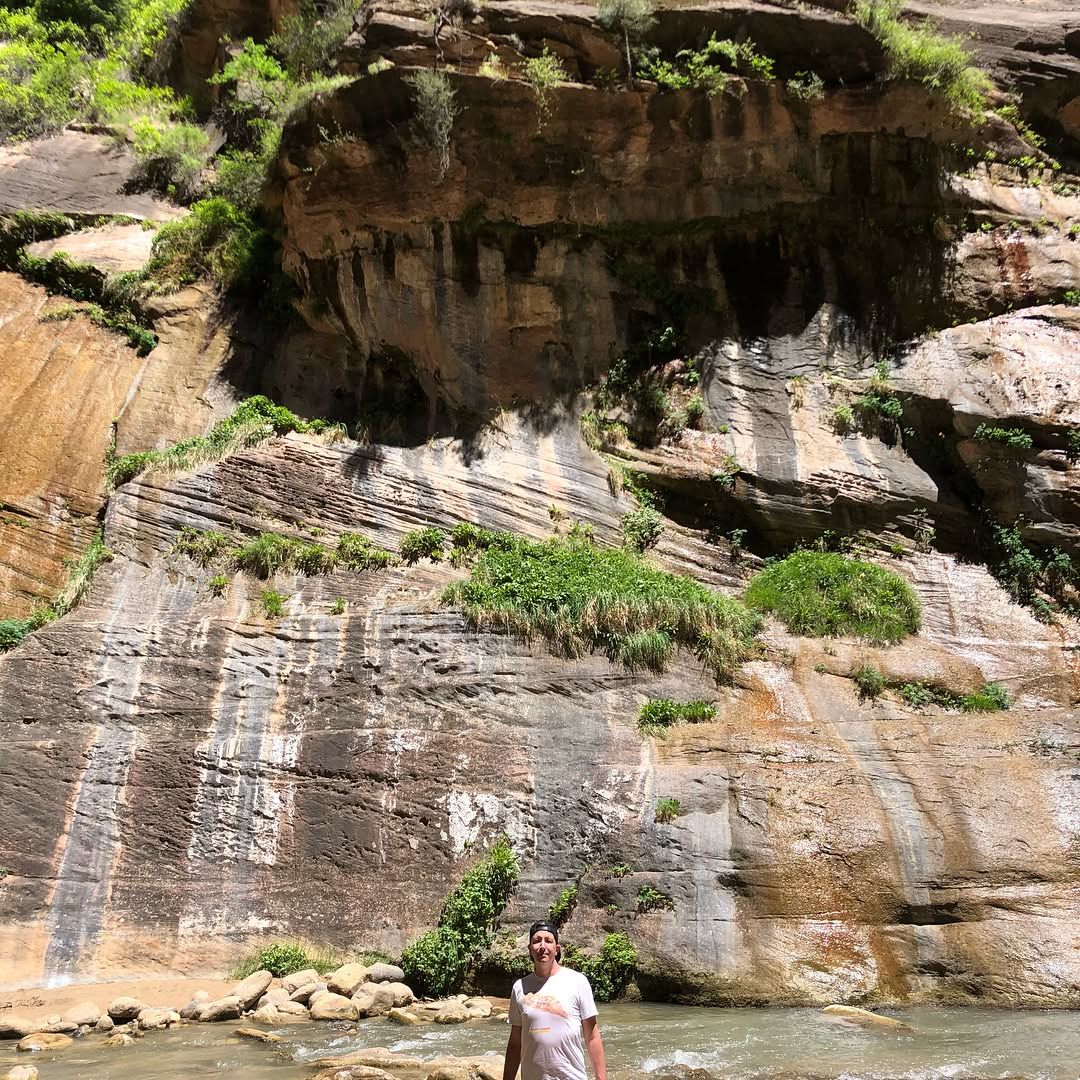 Hiked the narrows at Zion, amazing! Zion, Bryce, and a few more parks around here are absolutely worth the road trip to Utah.