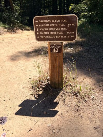 Grabtown Gulch to Purisima Creek