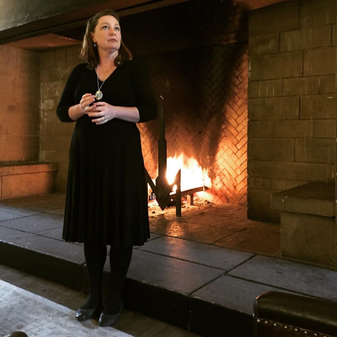 big fireplace is big