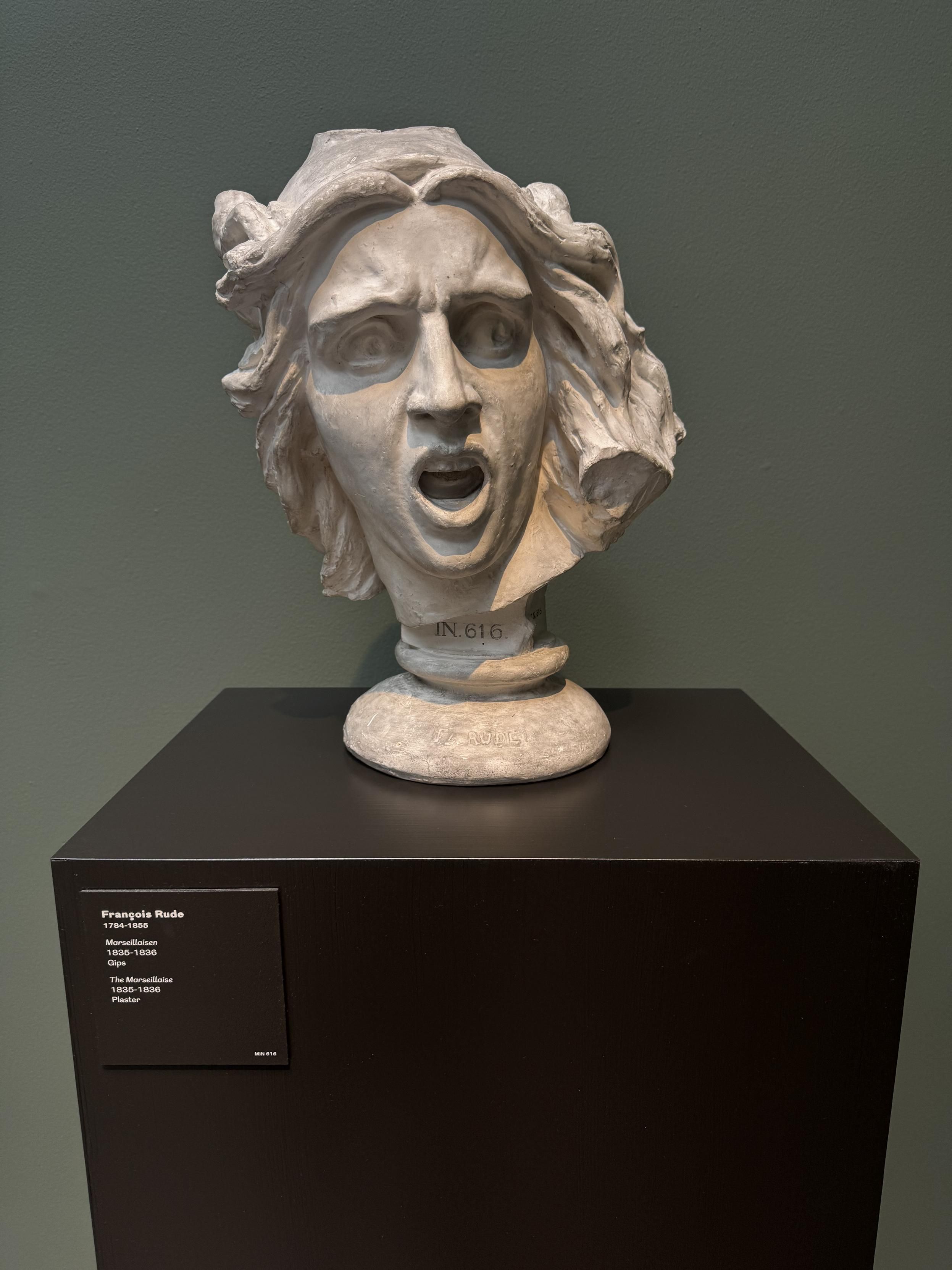 François Rude1784-1855MarseillaisenPlasteron display at Glyptoteket, Copenhagen, Denmark