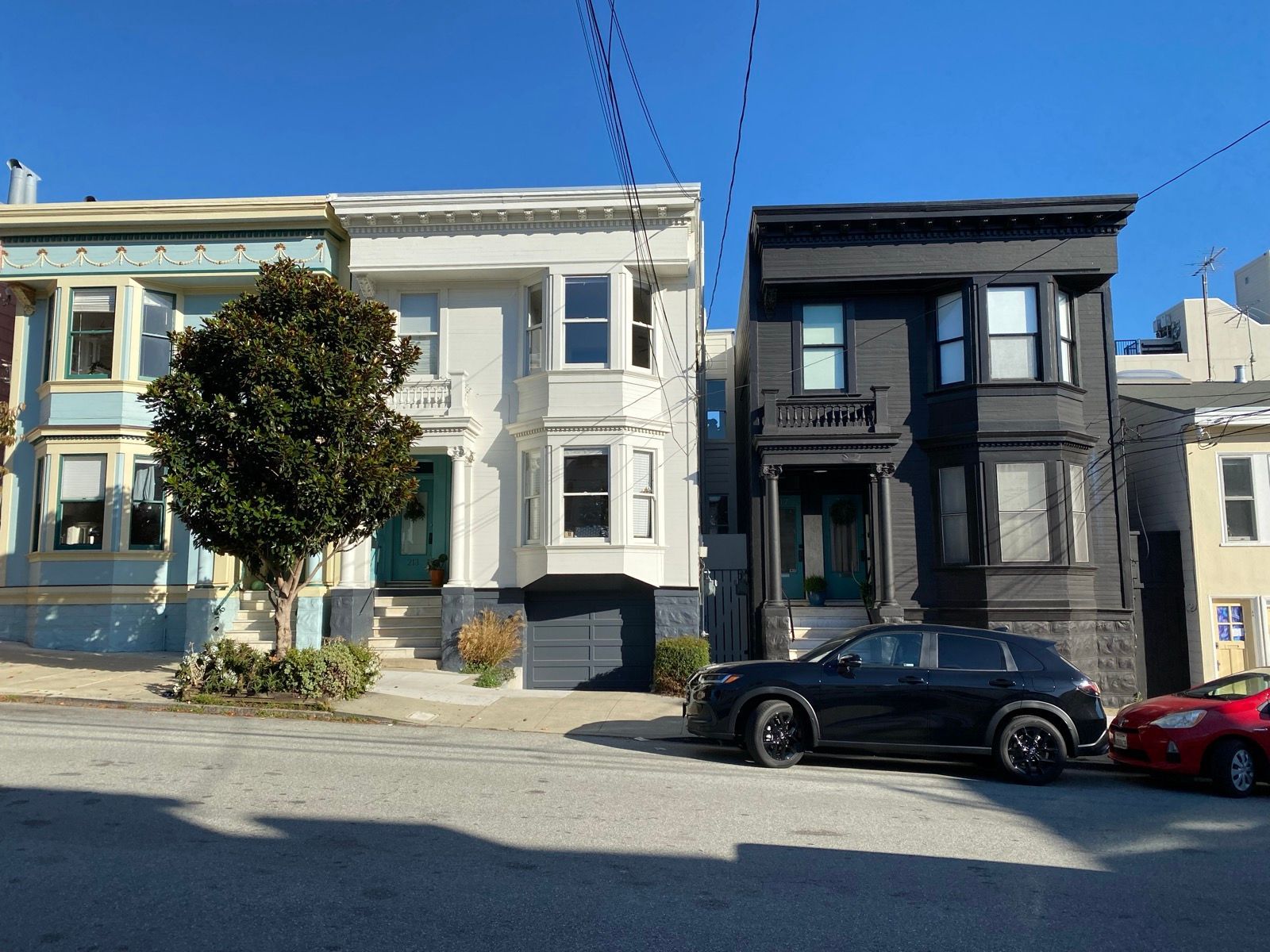 crazy route to tag a bunch of short, dead end, and heavy traffic roads, almost fully walked noe valley now