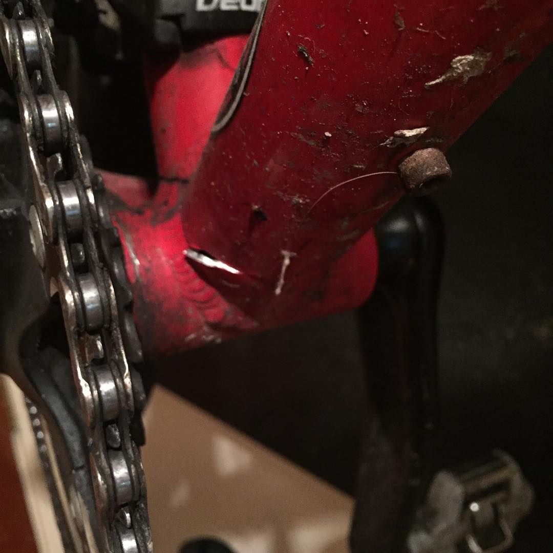 tfw entire bottom bracket is about to shear off...