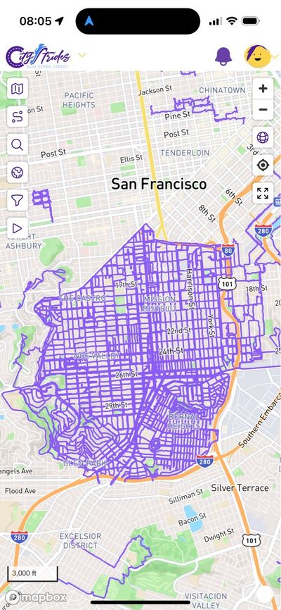 i have now walked every single street i can walk between school drop off and my first meetings for work, so it is getting harder to decide what to do.