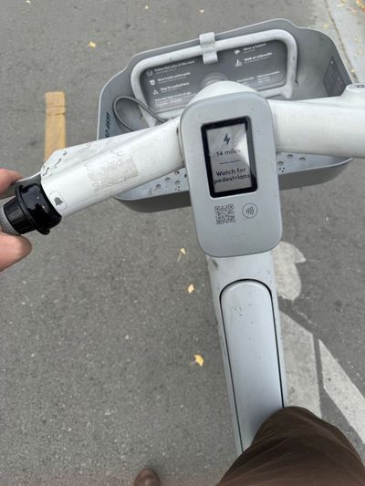 kinda fun, never tried the lyft ebike before, plenty of pep, hassle to find parking