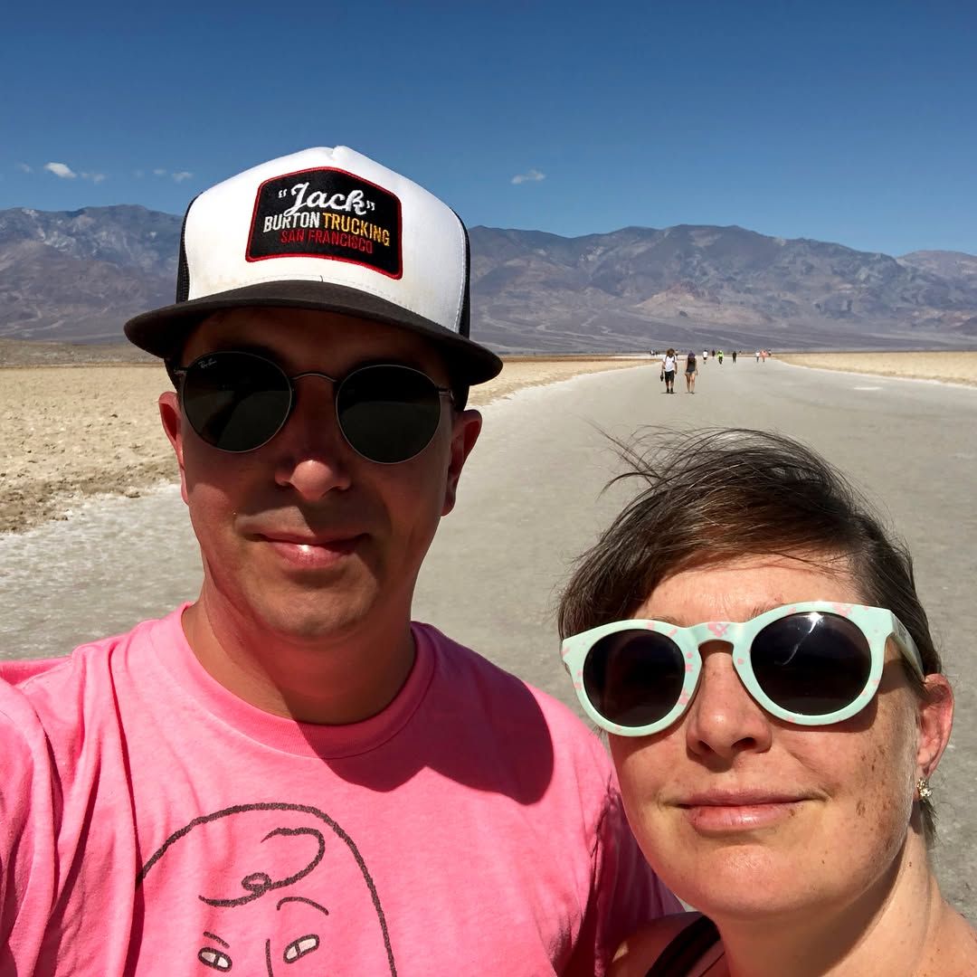 Death Vally was a Star Wars filming location, go figure. Badwater at 99F, 10AM, 282 feet below sea level, Golden Canyon (where R2D2 was caught by Jawas) and Dante’s View at 73F, 5k feet looking down onto Badwater (and where long shots of Mos Eisley were taken).
