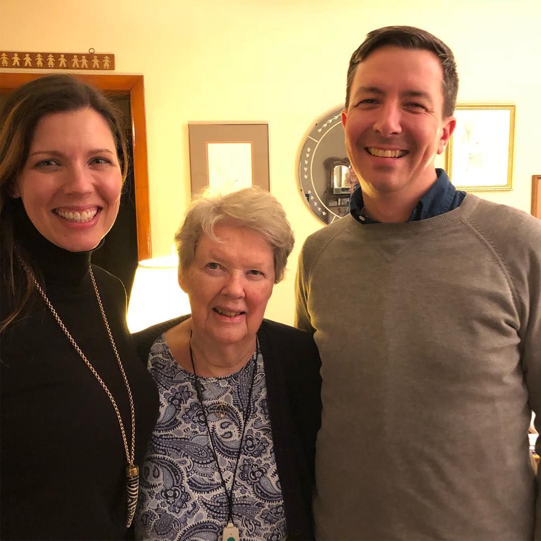 We got to visit Grandma up in PA.