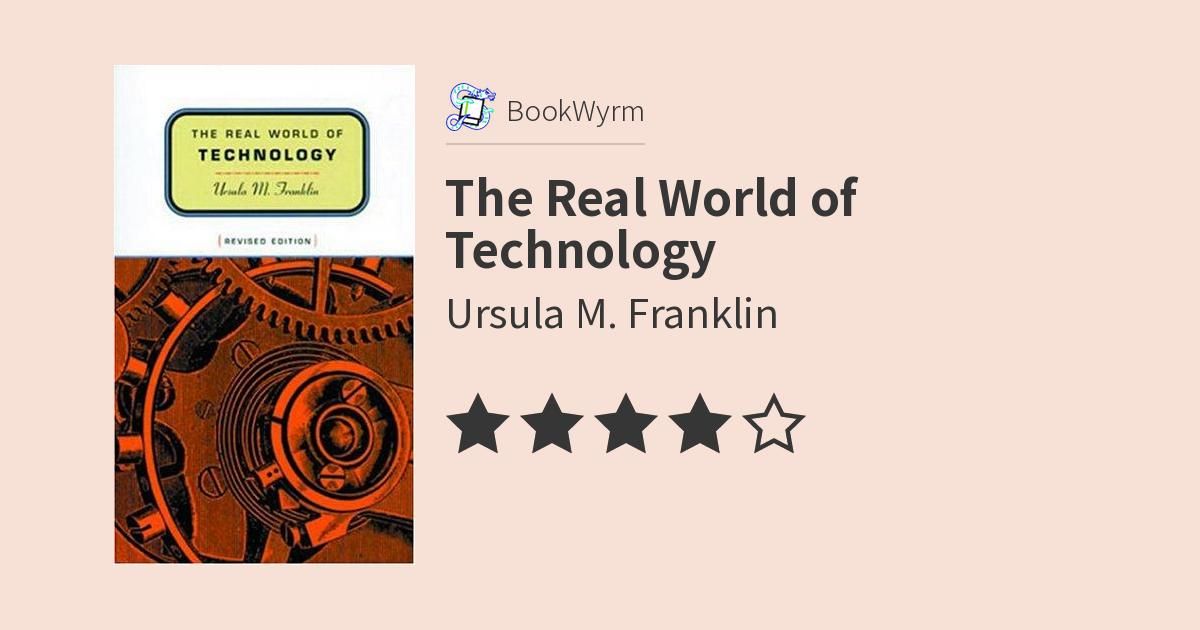 Cover of The Real World of Technology