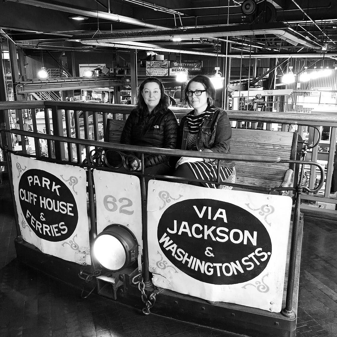 At the Cable Car Museum
