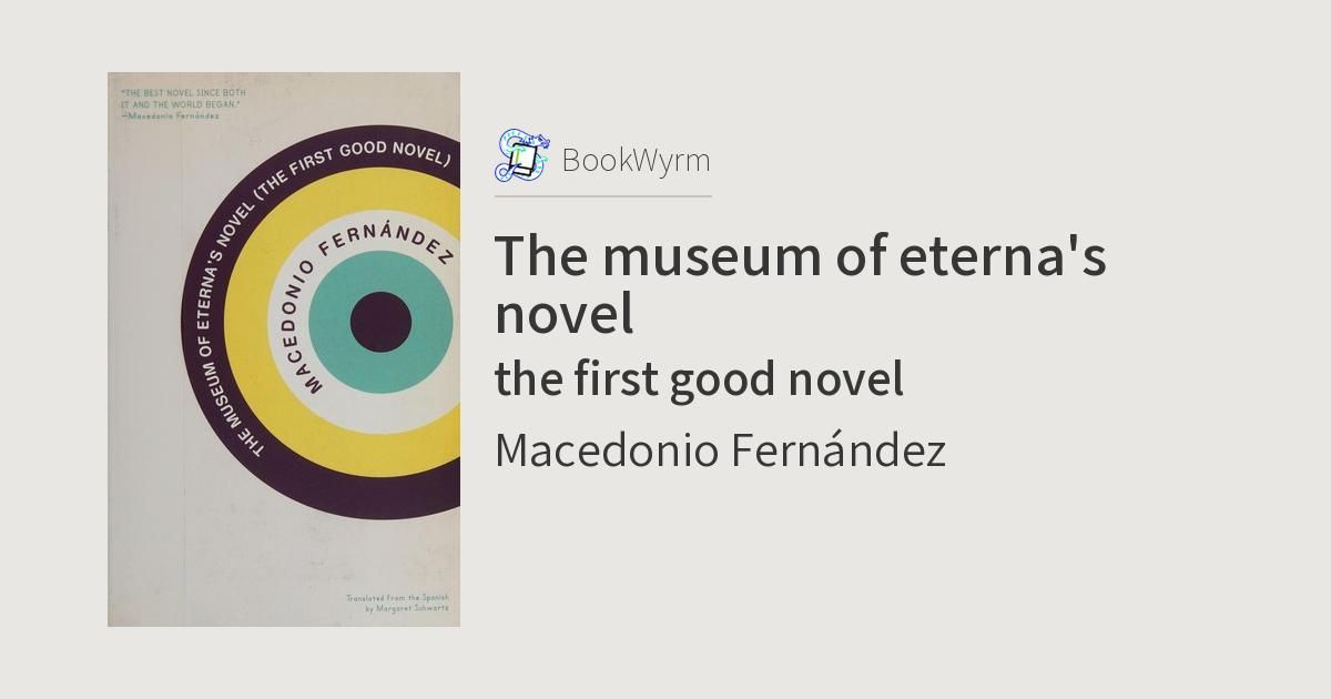 Cover of The museum of eterna's novel