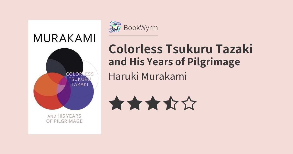 Cover of Colorless Tsukuru Tazaki