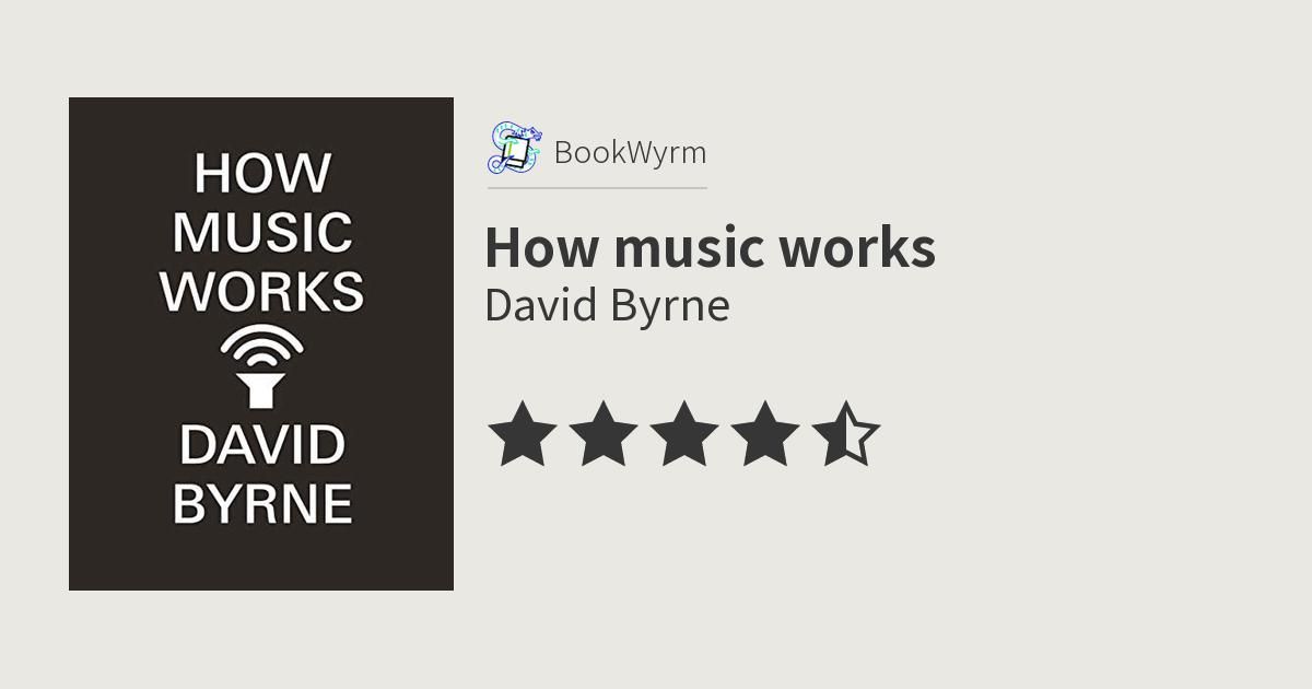 Cover of How music works