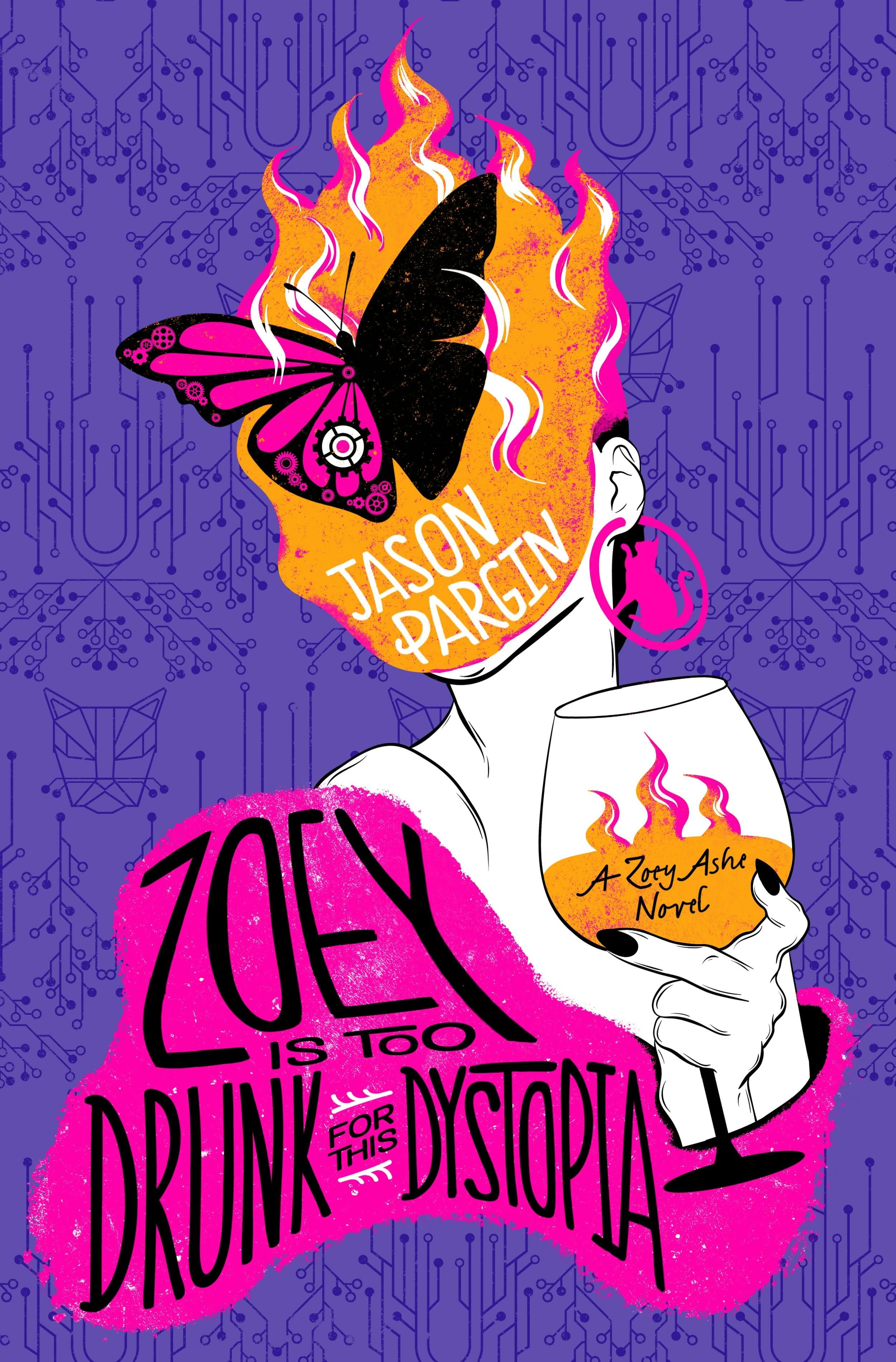 Cover of Zoey Is Too Drunk for This Dystopia