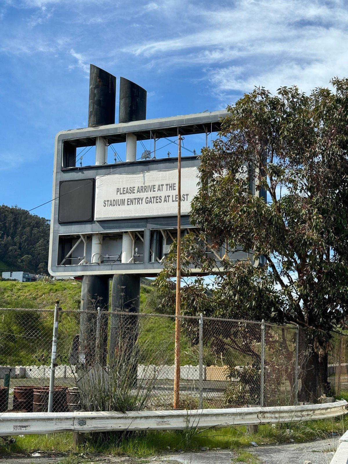 candlestick park(ing lake)