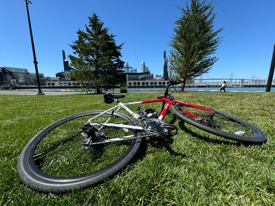 new 17th street bike pane is nice! new china basin park is nice!