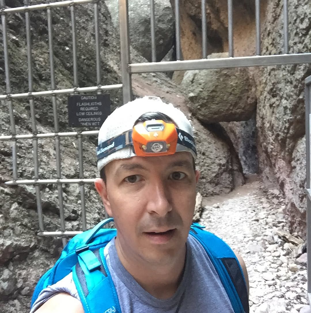 Balconies to Old Pinnacles to High Peaks, 2,400 of elevation change over 8.6 miles.
