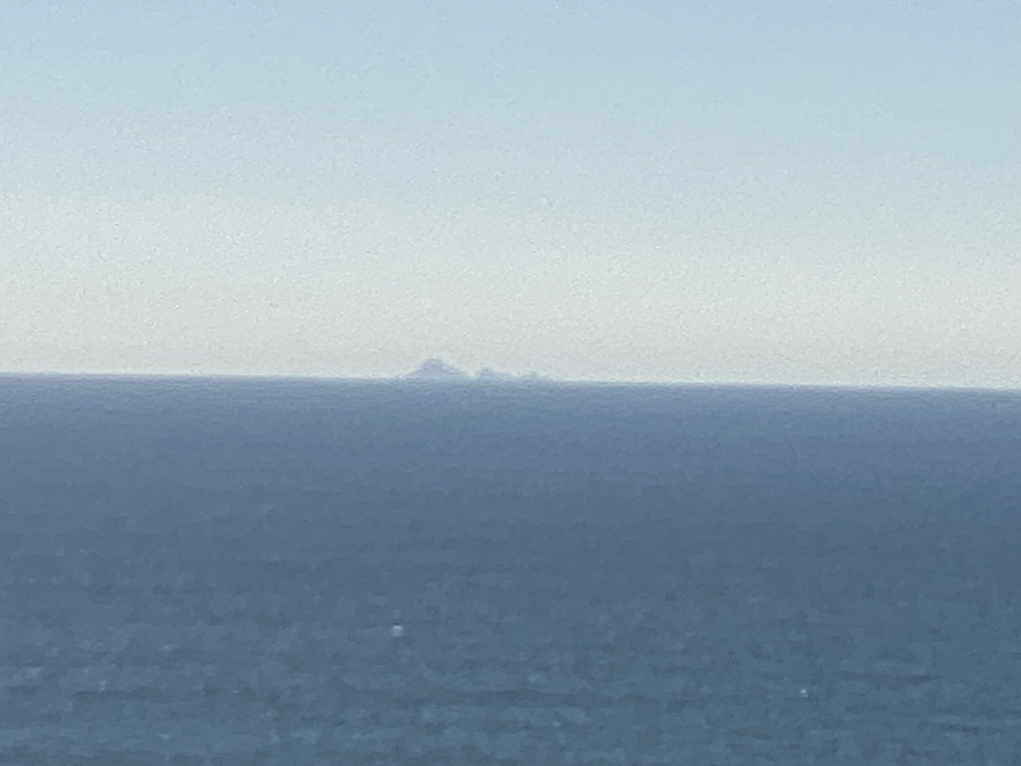 max zoom, photograph of the Farallones from Slide Ranch camp ground, north of san francisco of US 1 past Stinson Beach